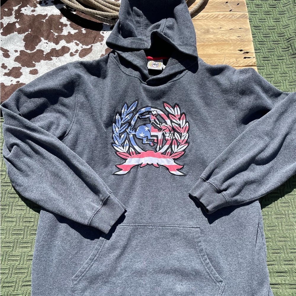 Gray Cinch hoodie!